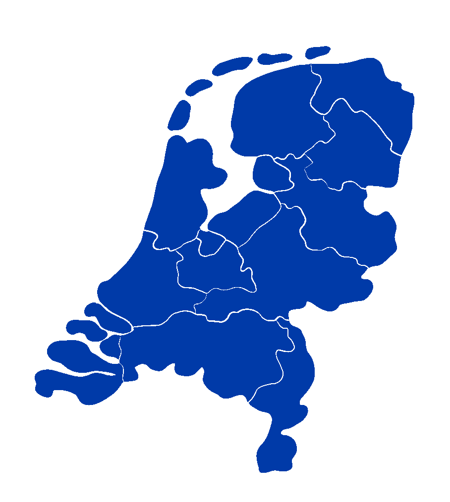 Kaart van Nederland
